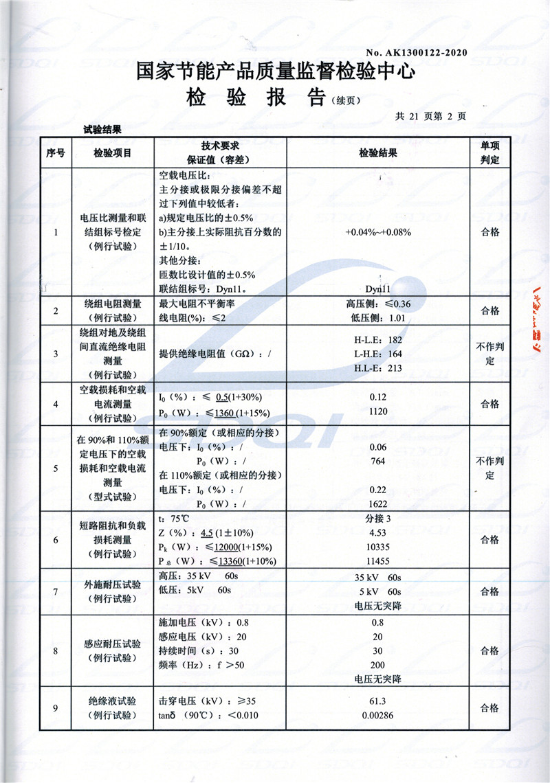 高低压试验报告-S11-1250玉门玉门玉门油浸式变压器-2.jpg